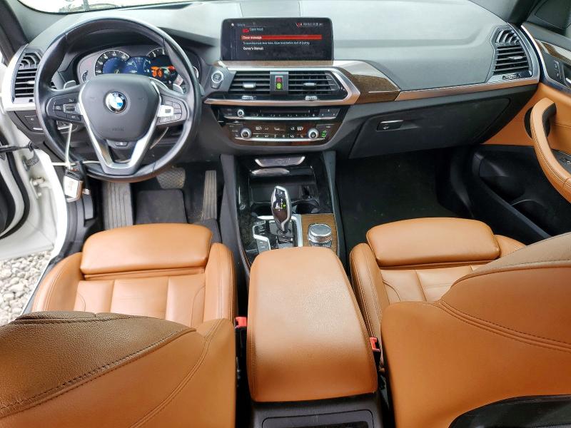 2019 BMW X3 VIN 5UXTR9C50KLE14784 COPART salvage auction — REAR END, CA - SALVAGE CERTIFICATE, sold $9,600 on 2026-07-30 (photo 8)