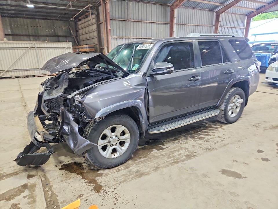 2017 Toyota 4runner VIN JTEZU5JR3H5155593 COPART salvage auction — FRONT END, La - Cert Of Title-Salvage, sold $4,100 on 2026-07-28 (photo 1)