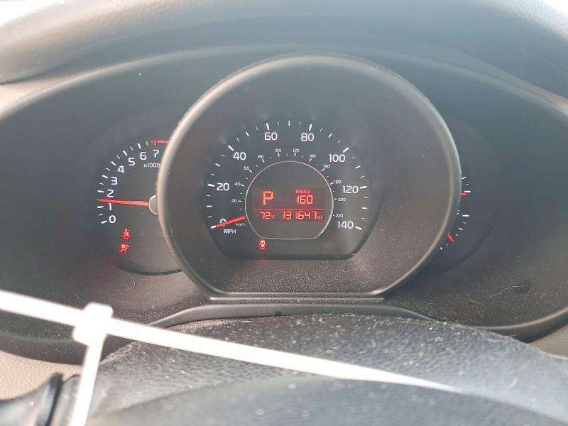 2014 Kia Soul VIN KNDJN2A20E7004629 COPART salvage auction — REAR END, Oh - Cert Of Title-Salvage, sold $500 on 2026-07-31 (photo 9)