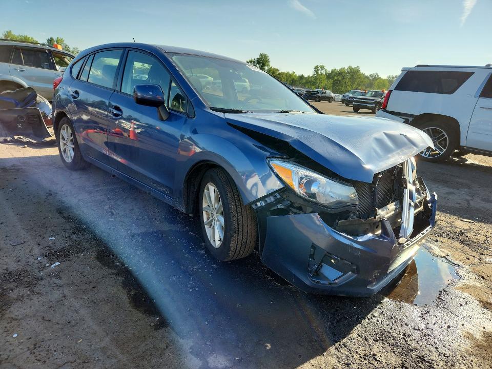 2013 Subaru Impreza VIN JF1GPAB60D2890534 COPART salvage auction — FRONT END, Ct - Cert Of Title-Salvage, sold $475 on 2026-07-14 (photo 4)
