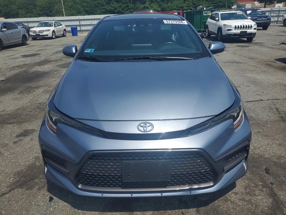 2022 Toyota Corolla VIN 5YFM4MCE7NP121481 COPART salvage auction — REAR END, Ri - Salvage Certificate Of Title, sold $4,800 on 2026-07-28 (photo 5)