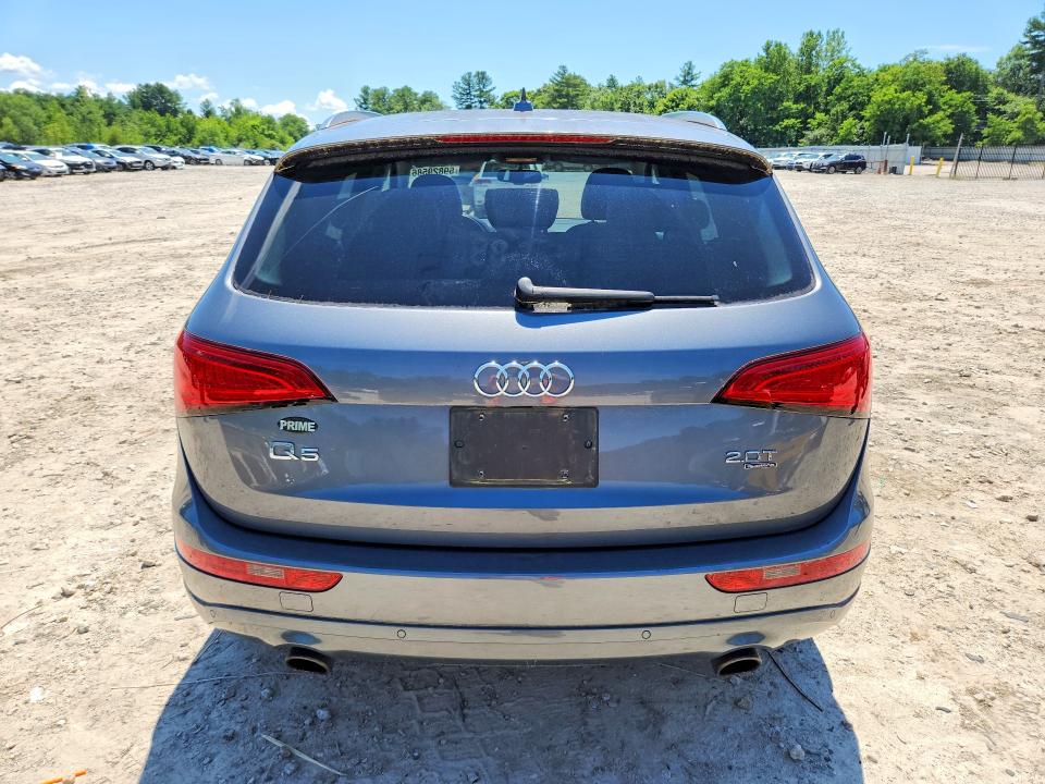 2014 Audi Q5 VIN WA1LFAFP1EA127700 COPART salvage auction — WATER/FLOOD, MA - CERT OF TITLE-RECONSTRCTD FLD, sold $4,250 on 2026-07-20 (photo 6)