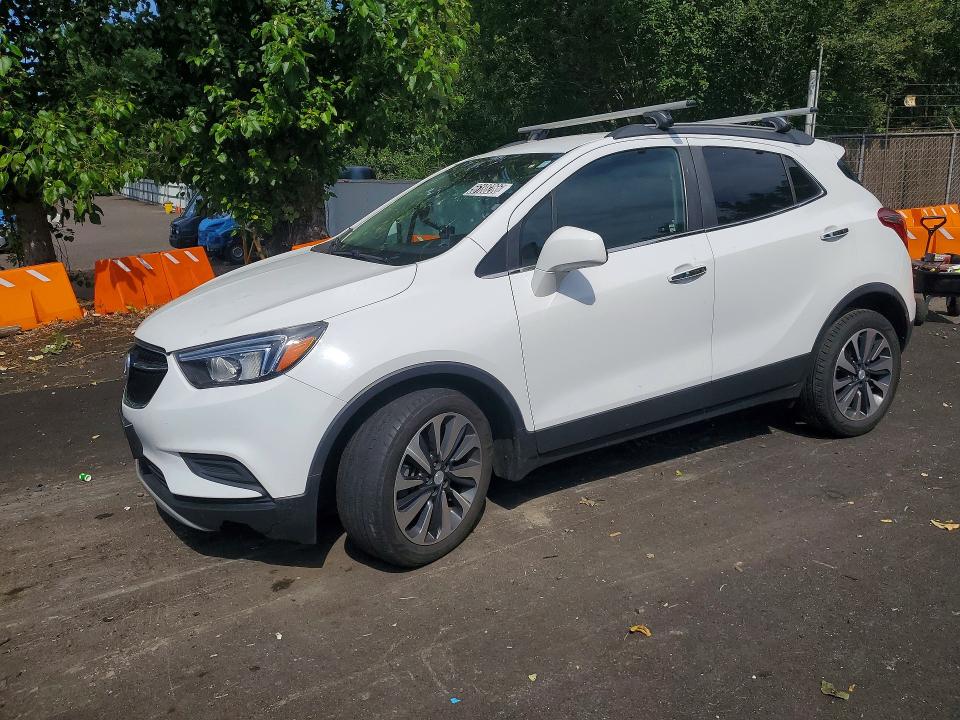 2021 Buick Encore VIN KL4CJESM2MB371110 COPART salvage auction — SIDE, Ct - Clean Title, sold $100 on 2026-07-21 (photo 1)