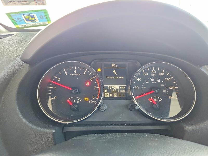 2011 Nissan Rogue VIN JN8AS5MV6BW677530 COPART salvage auction — FRONT END, FL - CERT OF TITLE SLVG REBUILDABLE, sold $575 on 2026-07-15 (photo 9)