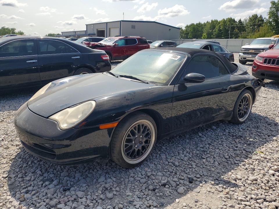 2002 Porsche 911 VIN WP0CA29902S654818 — COPART salvage auction photo