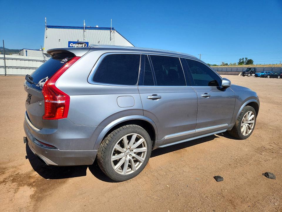 2016 Volvo Xc90 VIN YV4A22PL9G1053081 COPART salvage auction — HAIL, Co - Certificate Of Title, sold $4,300 on 2026-07-27 (photo 3)