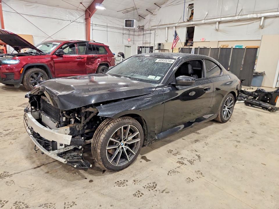 2024 BMW 2er VIN 3MW33CM01R8D94060 COPART salvage auction — FRONT END, Vt - Cert Of Title-Salvage Vehicle, sold $11,400 on 2026-08-24 (photo 1)