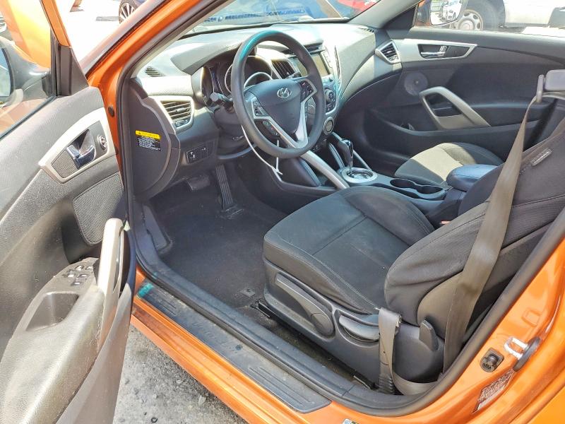2016 Hyundai Veloster VIN KMHTC6AD6GU298710 COPART salvage auction — MECHANICAL, GA - CERTIFICATE OF TITLE, sold $1,100 on 2026-07-23 (photo 8)