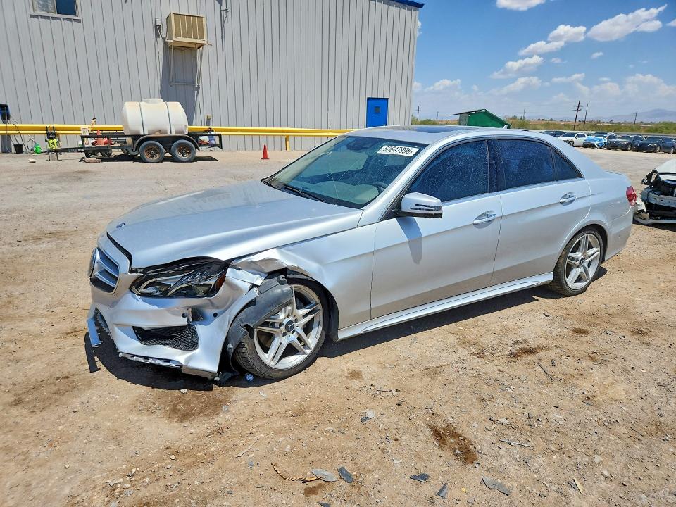 2014 Mercedes-benz E-klasse VIN WDDHF5KB5EA915723 COPART salvage auction — FRONT END, Az - Cert Of Title - Salvage, sold $200 on 2026-07-24 (photo 1)