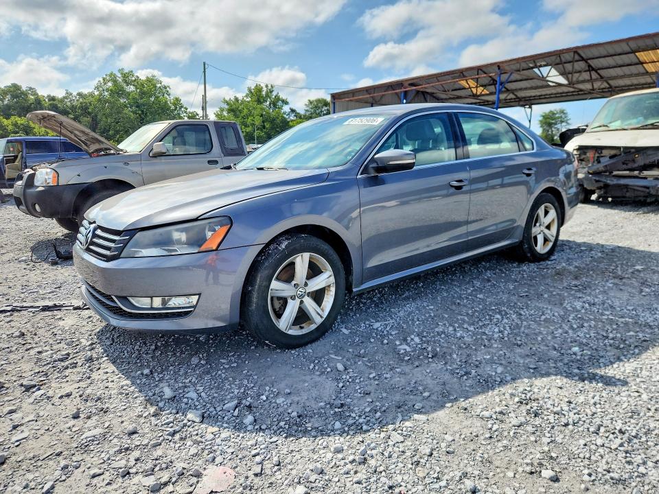 2015 Volkswagen Passat VIN 1VWAS7A38FC071306 COPART salvage auction — MECHANICAL, GA - CERTIFICATE OF TITLE, sold $875 on 2026-08-01 (photo 1)