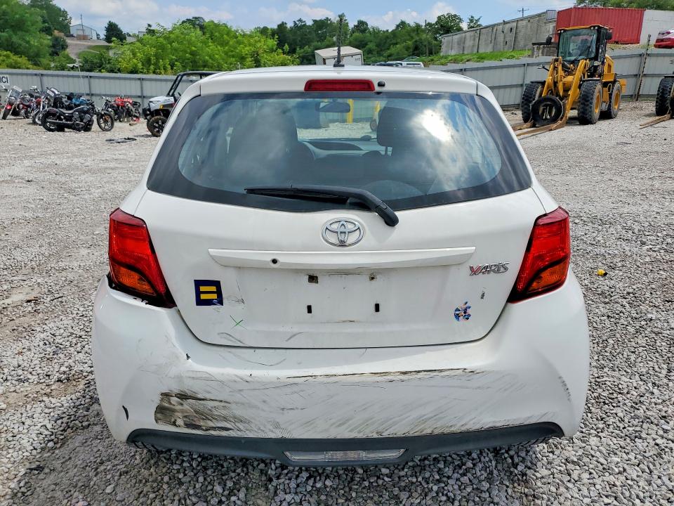 2015 Toyota Yaris VIN VNKKTUD32FA032521 COPART salvage auction — REAR END, KY - CERT OF TITLE-SALVAGE (P), sold $1,500 on 2026-07-24 (photo 6)