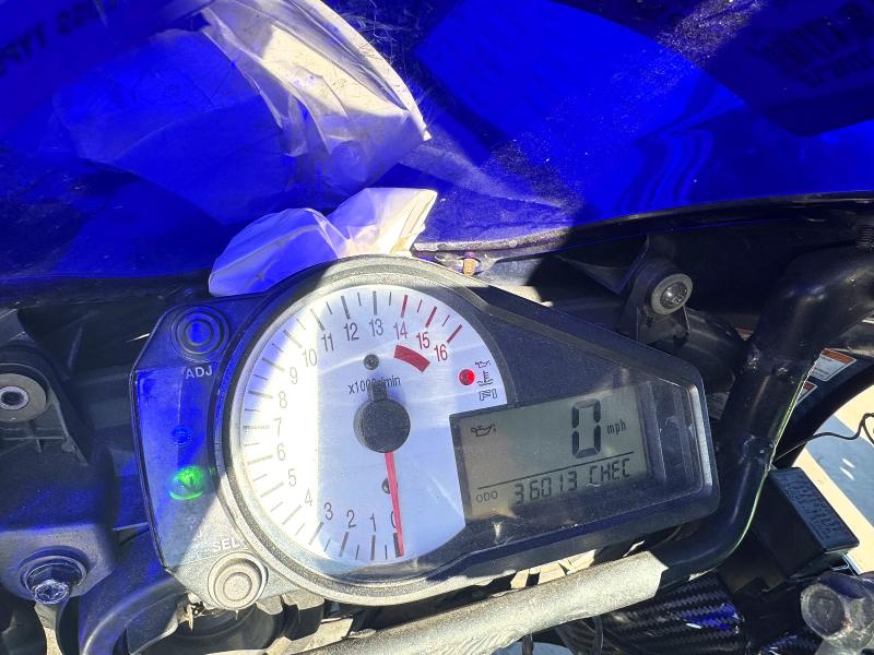 2001 Suzuki Gsx-r750 VIN JS1GR7HA612103823 COPART salvage auction — SIDE, CA - SALVAGE CERTIFICATE, sold $400 on 2026-07-30 (photo 7)