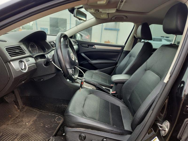 2012 Volkswagen Passat VIN 1VWBP7A35CC009816 COPART salvage auction — FRONT END, Pa - Cert Of Title, sold $325 on 2026-07-24 (photo 7)