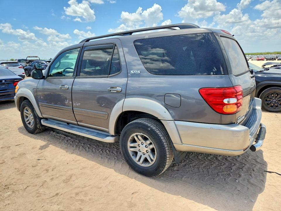 2003 Toyota Sequoia VIN 5TDZT34A03S165339 COPART salvage auction — MINOR DENT/SCRATCHES, Tx - Salvage Vehicle Title, sold $1,450 on 2026-07-16 (photo 2)