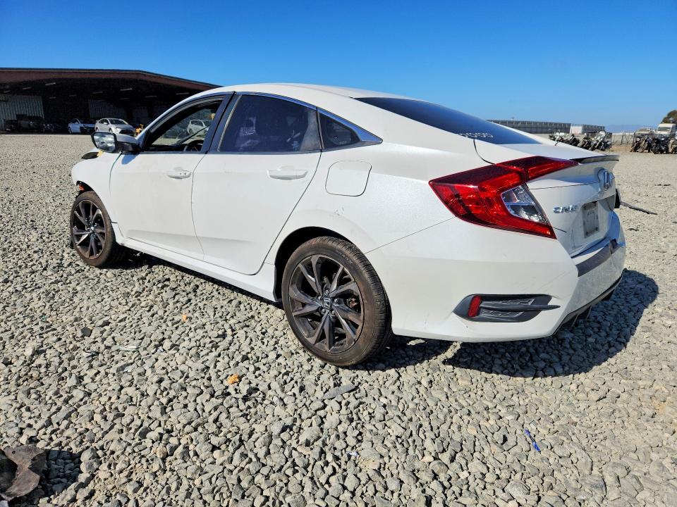 2020 Honda Civic VIN 2HGFC2F88LH536724 COPART salvage auction — FRONT END, Ca - Salvage Certificate, sold $1,350 on 2026-08-27 (photo 2)
