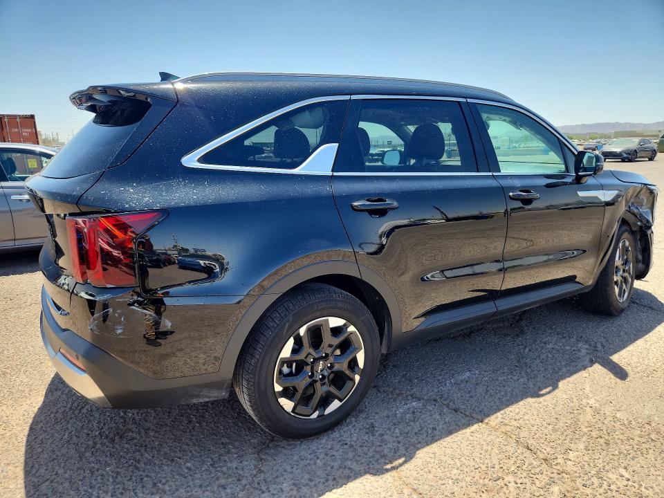2024 Kia Sorento VIN 5XYRL4JC1RG290562 COPART salvage auction — FRONT END, CA - CERTIFICATE OF TITLE, sold $8,700 on 2026-07-15 (photo 3)