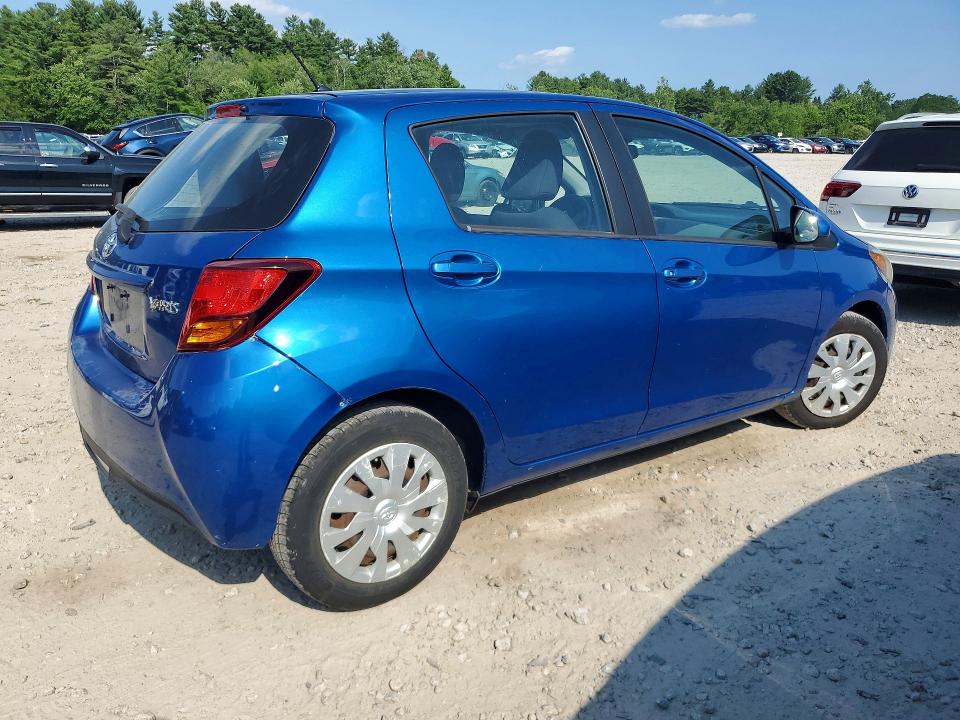 2015 Toyota Yaris VIN VNKKTUD31FA022143 COPART salvage auction — UNDERCARRIAGE, Ma - Cert Of Title-Reconstrctd Coll, sold $2,050 on 2026-07-16 (photo 3)