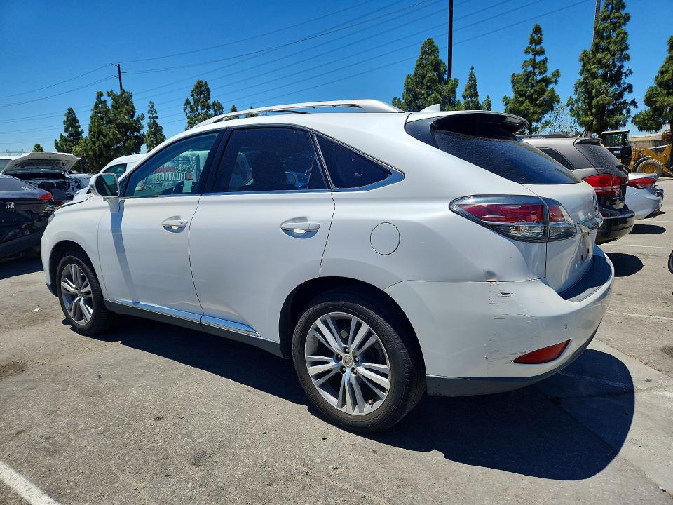 2015 Lexus Rx VIN 2T2ZK1BA7FC175790 COPART salvage auction — FRONT END, Salvage Title, sold $250 on 2026-07-30 (photo 2)