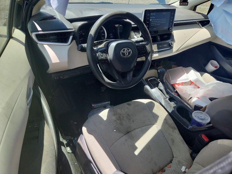 2020 Toyota Corolla VIN JTDEPRAE1LJ088507 COPART salvage auction — REAR END, LA - CERTIFICATE OF TITLE (P), sold $4,150 on 2026-07-28 (photo 8)