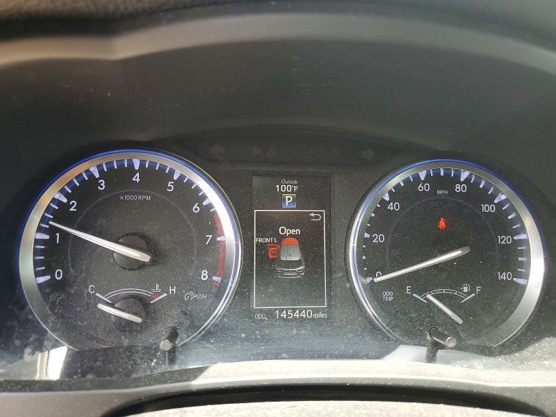 2014 Toyota Highlander VIN 5TDDKRFH6ES017662 COPART salvage auction — FRONT END, Mt - Certificate Of Title (P), sold $750 on 2026-07-28 (photo 9)