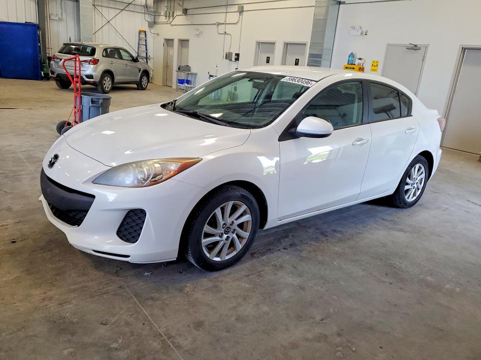 2013 Mazda 3 VIN JM1BL1UFXD1723827 COPART salvage auction — MINOR DENT/SCRATCHES, On - Permit No Brand - Unfit, sold $450 on 2026-07-29 (photo 1)