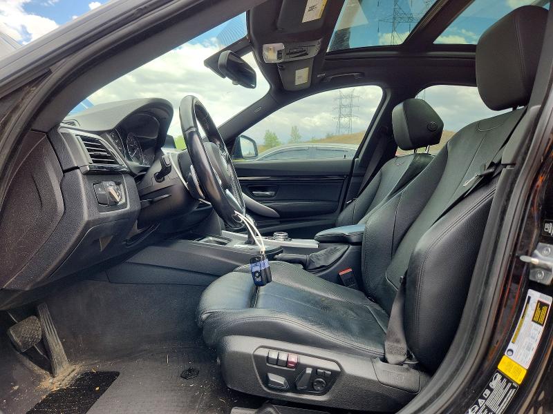 2014 BMW 3er VIN WBA3X5C5XED557928 COPART salvage auction — FRONT END, Co - Salvage Title, sold $550 on 2026-07-29 (photo 7)