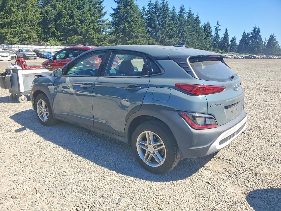 2022 Hyundai Kona VIN KM8K2CAB1NU876768 COPART salvage auction — FRONT END, WA - BILL OF SALE, sold $1,500 on 2026-07-17 (photo 2)