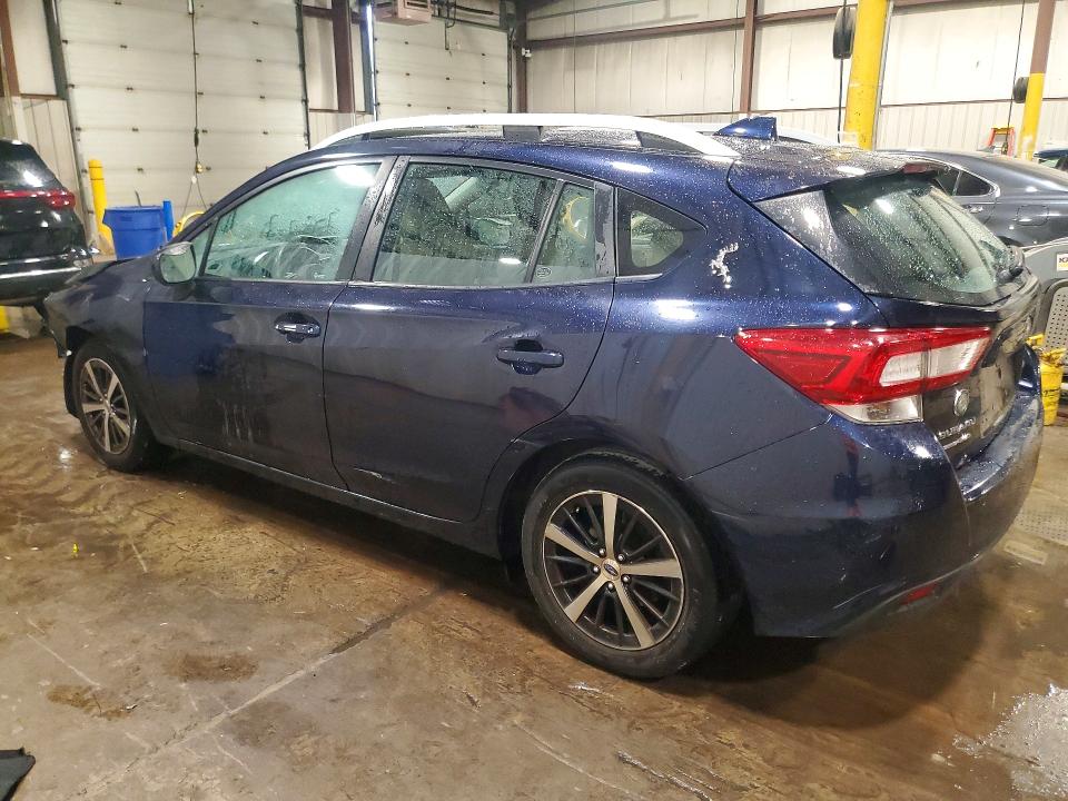 2019 Subaru Impreza VIN 4S3GTAC69K3762482 COPART salvage auction — FRONT END, Pa - Certificate Of Salvage, sold $175 on 2026-07-28 (photo 2)