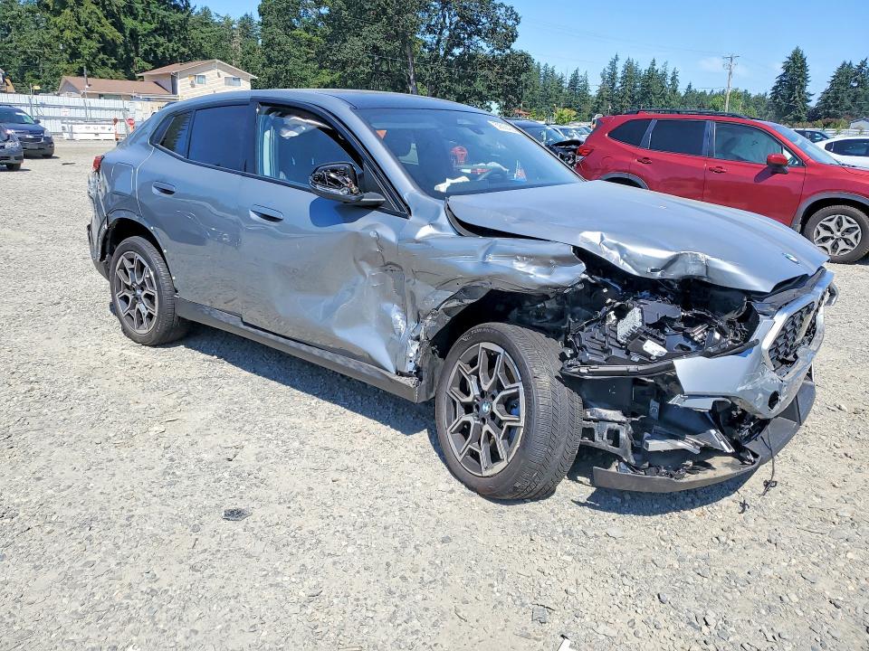 2025 BMW X2 VIN WBX63GM09S5257574 COPART salvage auction — FRONT END, Wa - Bill Of Sale, sold $8,700 on 2026-08-07 (photo 4)