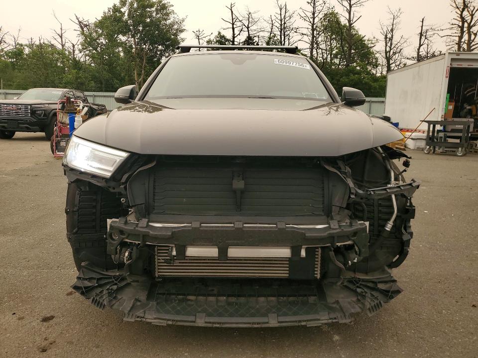 2020 Audi Q5 VIN WA1ANAFY4L2090152 COPART salvage auction — FRONT END, NY - MV-907A SALVAGE CERTIFICATE, sold $9,100 on 2026-07-20 (photo 5)
