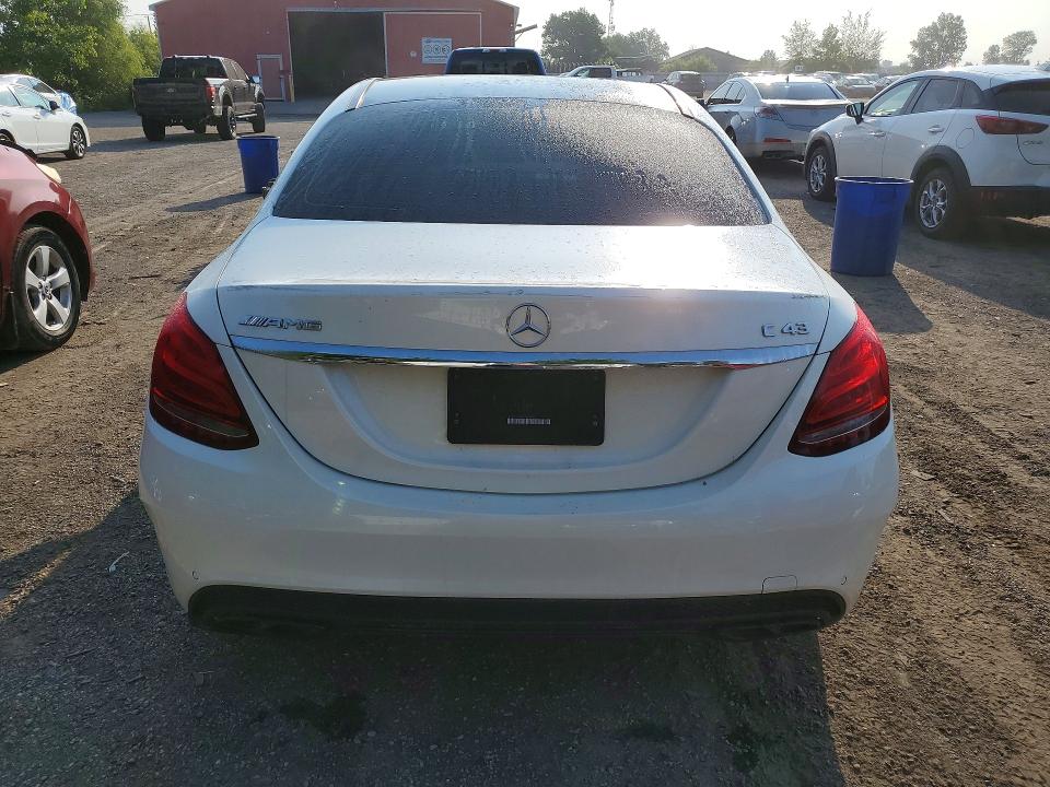 2018 Mercedes-benz C class VIN 55SWF6EB0JU260941 COPART salvage auction — FRONT END, ON - PERMIT SALVAGE, sold $9,600 on 2026-08-27 (photo 6)