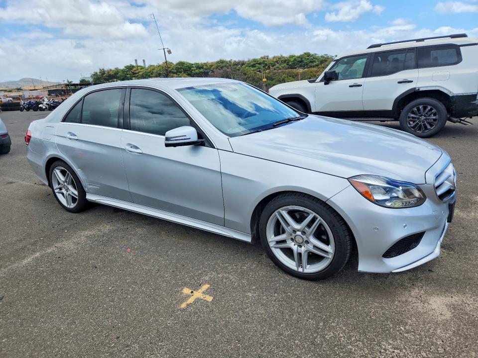 2014 Mercedes-benz E-class VIN WDDHF5KB5EA913986 COPART salvage auction — SIDE, Hi - Certificate Of Title, sold $2,600 on 2026-08-31 (photo 4)