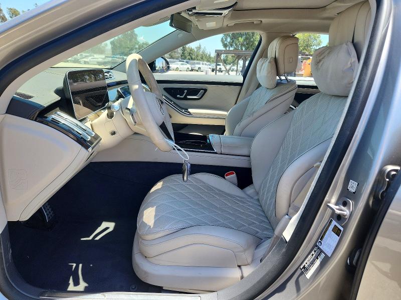 2023 Mercedes-benz S-klasse VIN W1K6G7GB6PA176468 COPART salvage auction — REAR END, Salvage Title, sold $38,250 on 2026-08-25 (photo 7)