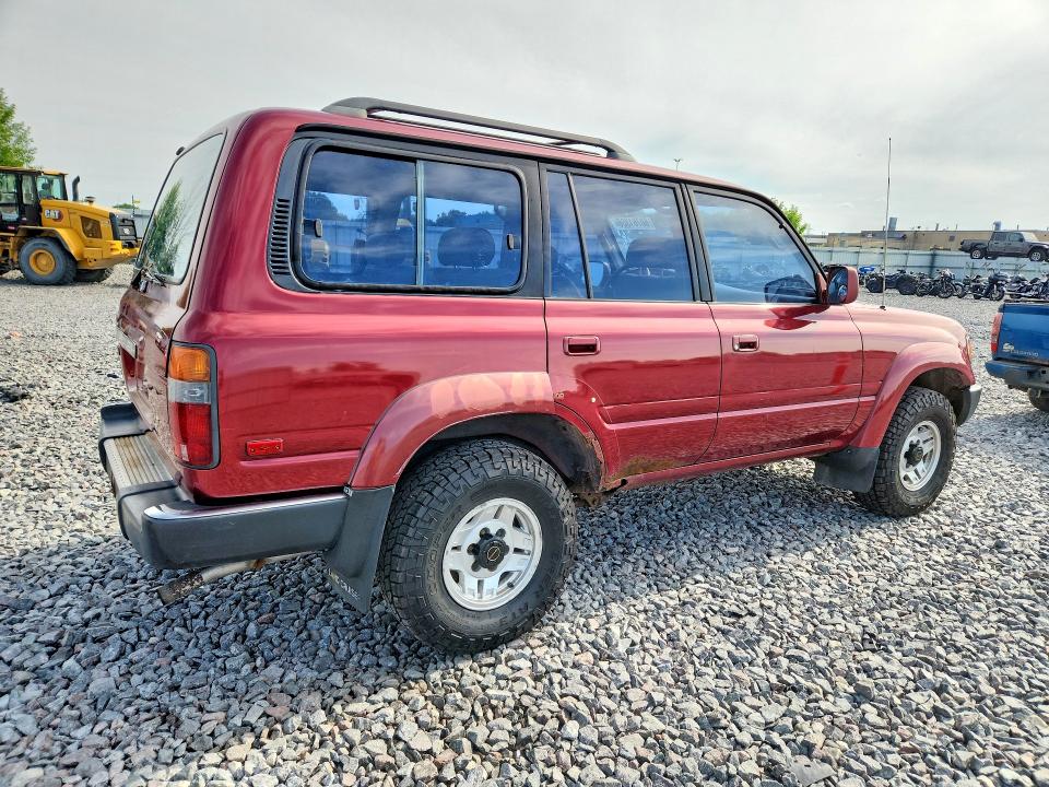 1991 Toyota Land cruiser VIN JT3FJ80W1M0012632 COPART salvage auction — FRONT END, WI - CERTIFICATE OF TITLE (P), sold $4,800 on 2026-07-27 (photo 3)