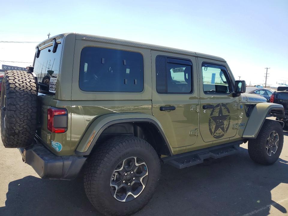 2025 Jeep Wrangler / VIN 1C4RJXR68SW509886 COPART salvage auction — MECHANICAL, Ca - Salvage Certificate, sold $38,500 on 2026-09-23 (photo 3)