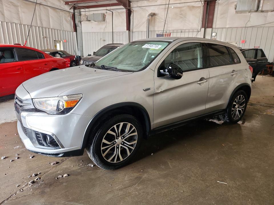 2018 Mitsubishi Outlander VIN JA4AP3AU9JZ013520 COPART salvage auction — SIDE, Salvage Title, sold $2,050 on 2026-08-03 (photo 1)