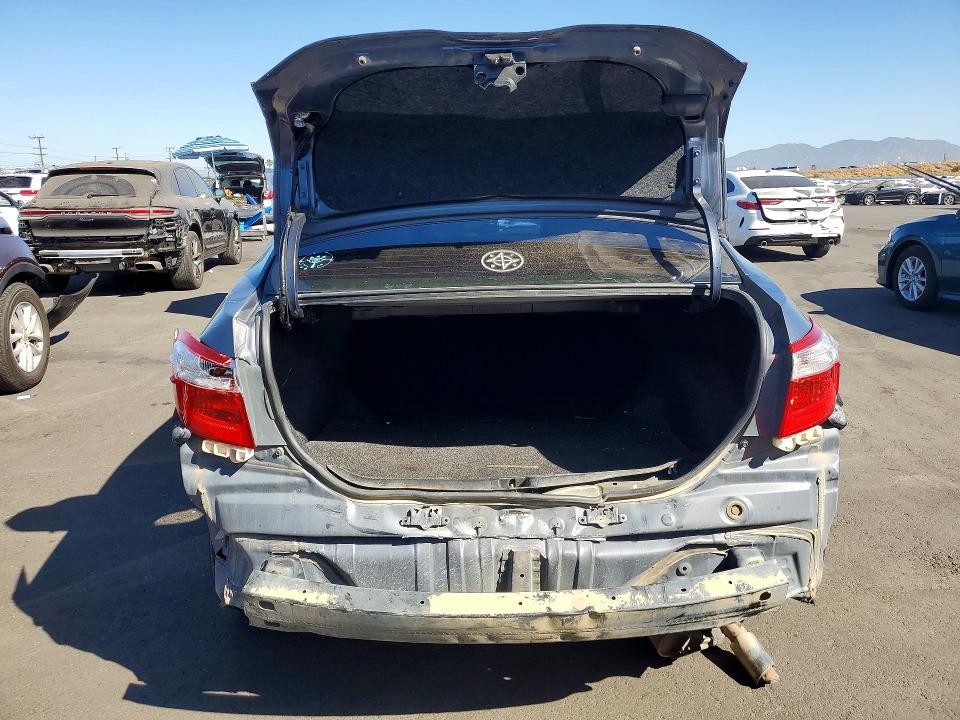 2016 Toyota Corolla VIN 5YFBURHE1GP479580 COPART salvage auction — REAR END, CA - SALVAGE CERTIFICATE, sold $1,100 on 2026-07-22 (photo 6)