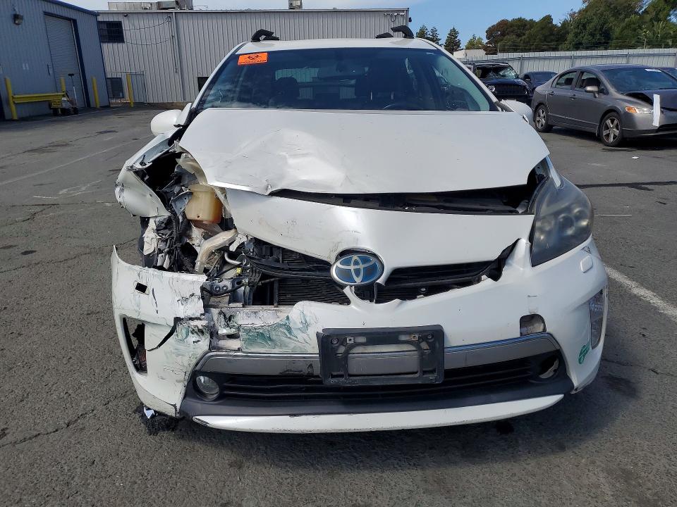 2012 Toyota Prius VIN JTDKN3DP5C3020251 COPART salvage auction — FRONT END, Ca - Salvage Certificate, sold $4,350 on 2026-07-31 (photo 5)