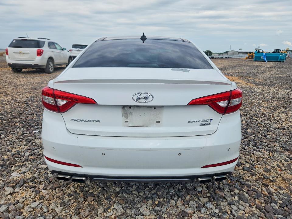 2015 Hyundai Sonata VIN 5NPE34AB3FH250672 COPART salvage auction — SIDE, Il - Certificate Of Title (P), sold $800 on 2026-07-30 (photo 6)