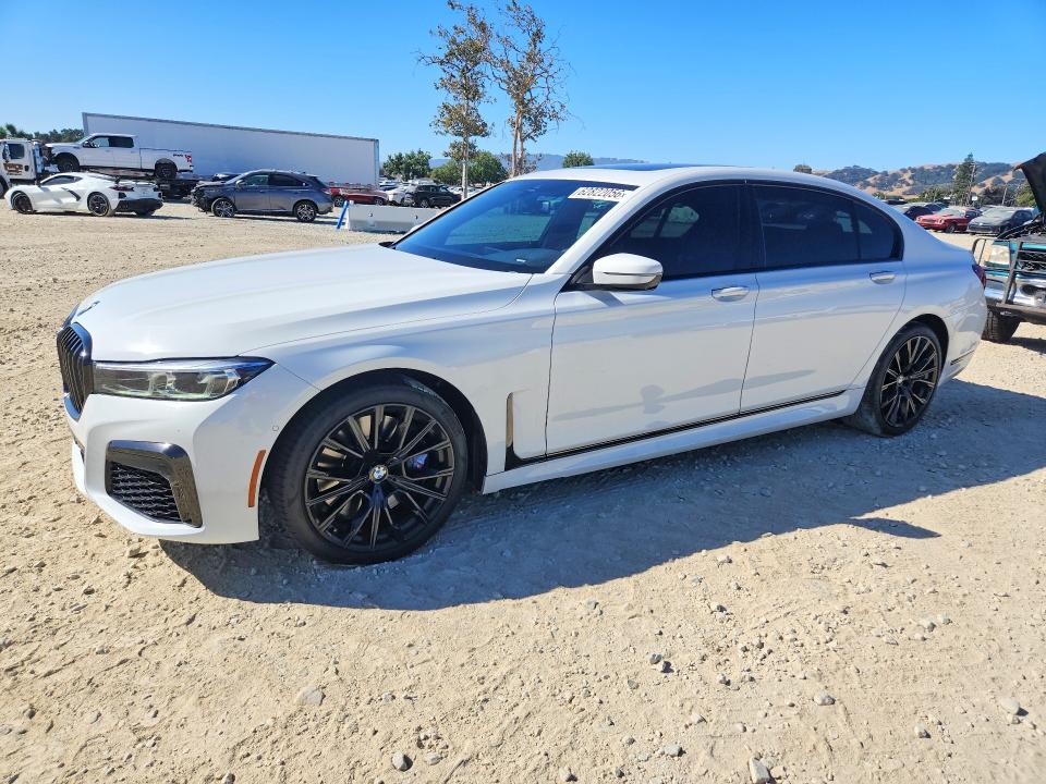 2022 BMW 7er VIN WBA7T2C0XNCJ48253 — COPART salvage auction photo