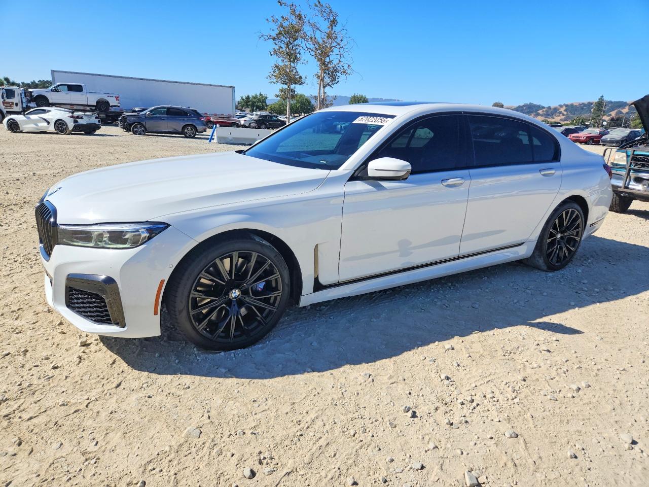 2022 BMW 7 Series VIN WBA7T2C0XNCJ48253 — COPART salvage auction photo