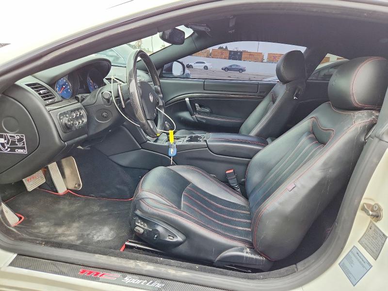 2010 Maserati Granturismo VIN ZAM45KLA1A0052821 COPART salvage auction — FRONT END, Mi - Dis/Dlr/Exp Only Salvage Title, sold $13,800 on 2026-07-10 (photo 7)