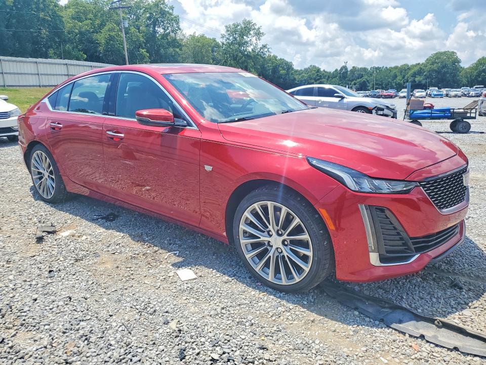 2020 Cadillac Ct5 VIN 1G6DN5RW0L0131640 COPART salvage auction — REAR END, Nc - Salvage Certificate Of Title, sold $9,000 on 2026-09-09 (photo 4)