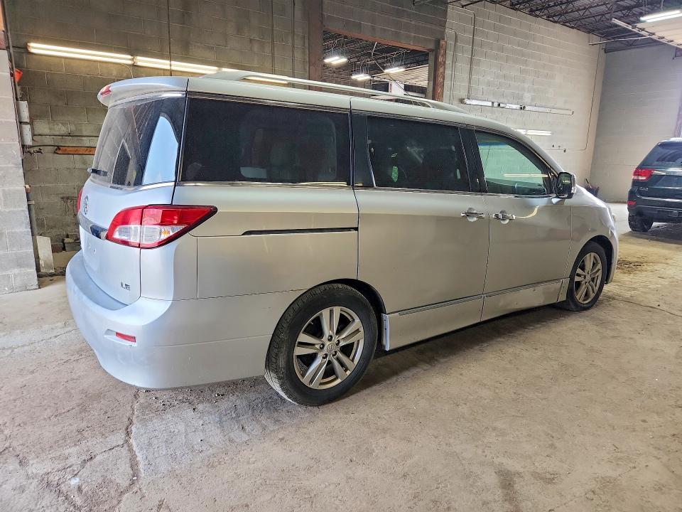 2011 Nissan Quest VIN JN8AE2KP5B9005788 COPART salvage auction — MINOR DENT/SCRATCHES, NY - CERTIFICATE OF TITLE, sold $325 on 2026-07-27 (photo 3)