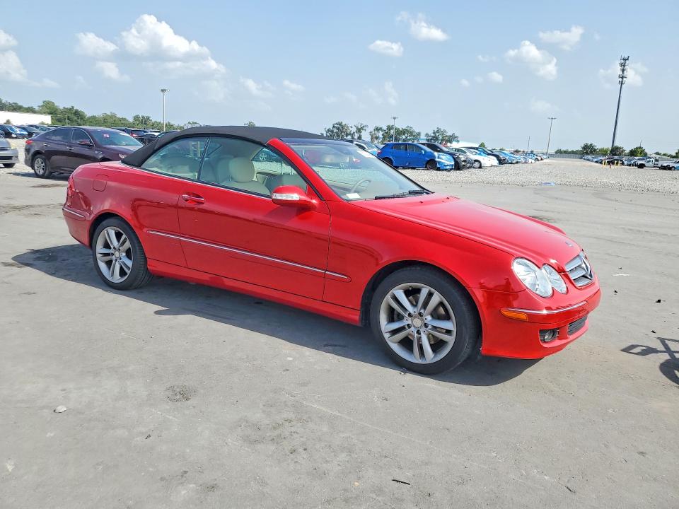 2008 Mercedes-benz Clk-class VIN WDBTK56F38F252123 COPART salvage auction — WATER/FLOOD, FL - CERT OF TITLE-SLVG REBLD FLOOD, sold $1,000 on 2026-07-20 (photo 4)