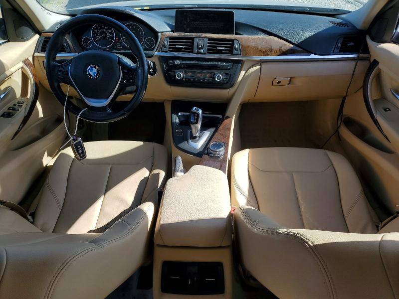 2014 BMW 3er VIN WBA3C1C5XEK109589 COPART salvage auction — FRONT END, Mt - Dis/Dlr/Exp Only Clean Title, sold $350 on 2026-07-28 (photo 8)