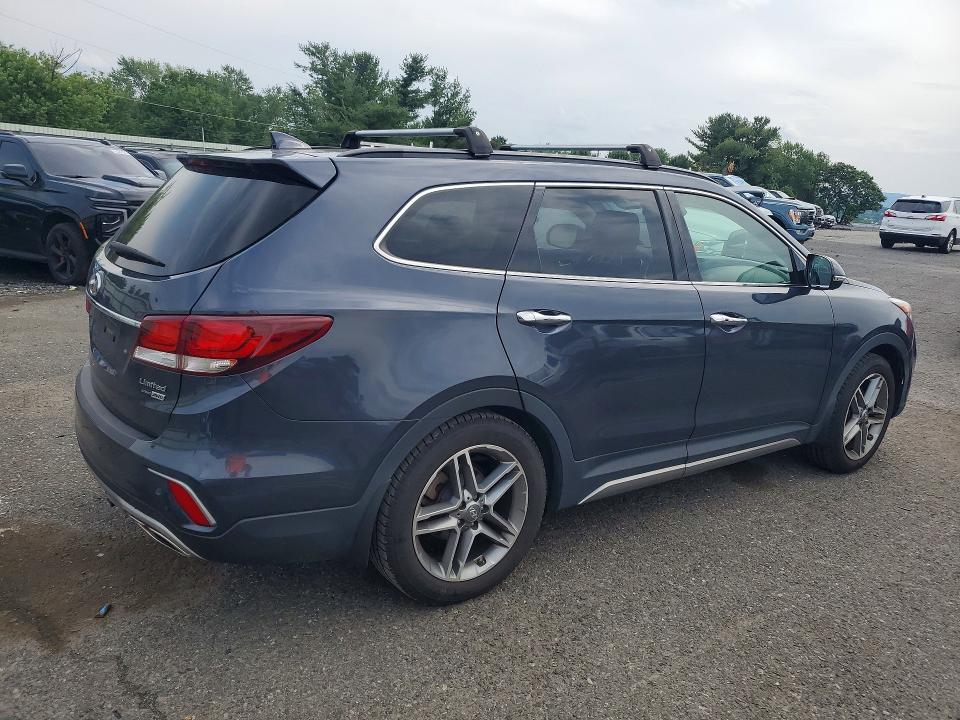 2017 Hyundai Santa fe VIN KM8SRDHFXHU197967 COPART salvage auction — MECHANICAL, Pa - Cert Of Title, sold $4,400 on 2026-07-17 (photo 3)