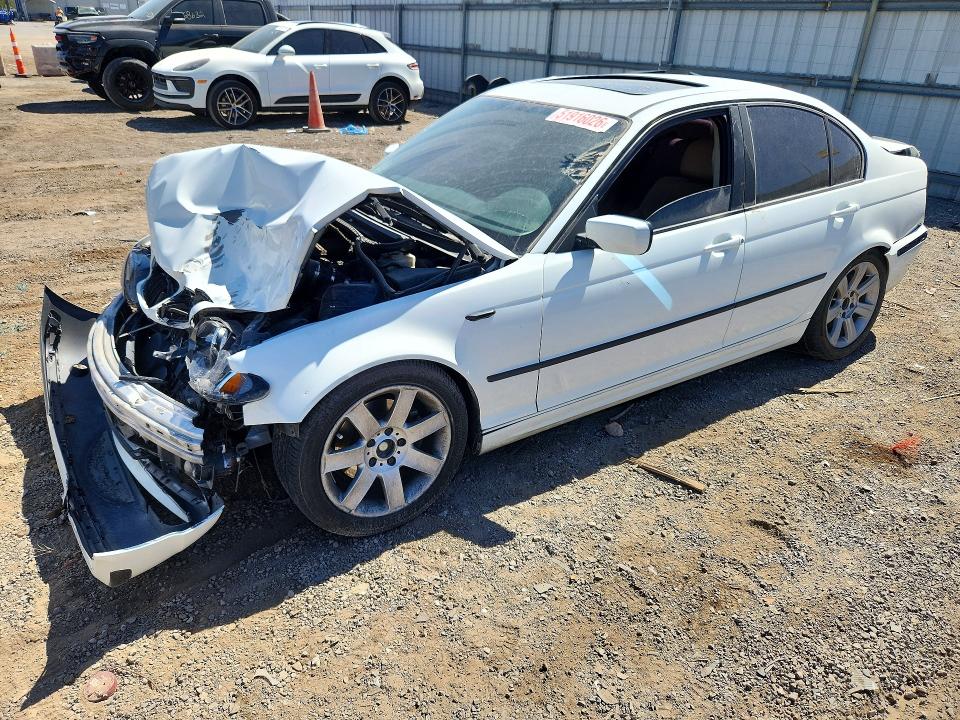 2002 BMW 3 series VIN WBAEV33432KL73481 COPART salvage auction — FRONT END, Nv - Non-Repairable Vehicle Cert, sold $125 on 2026-07-07 (photo 1)