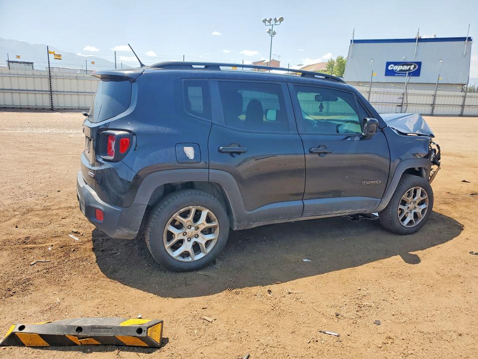 2017 Jeep Renegade VIN ZACCJBBB3HPG37197 COPART salvage auction — FRONT END, Co - Salvage Title, sold $525 on 2026-08-05 (photo 3)