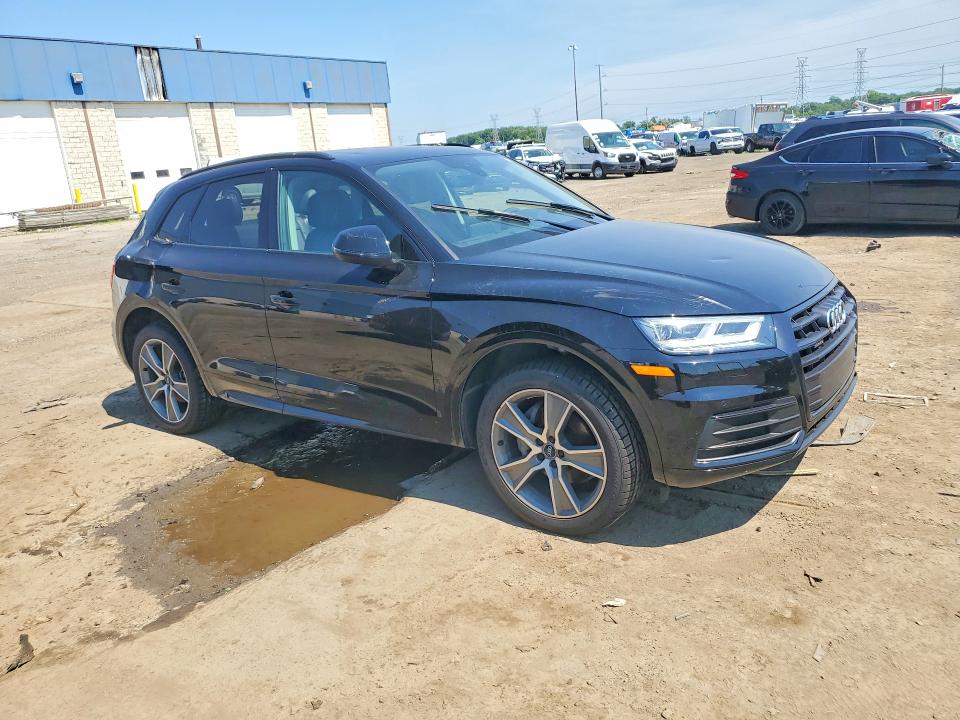 2020 Audi Q5 VIN WA1BNAFY4L2067197 COPART salvage auction — REAR END, Mi - Certificate Of Title, sold $7,200 on 2026-07-17 (photo 4)